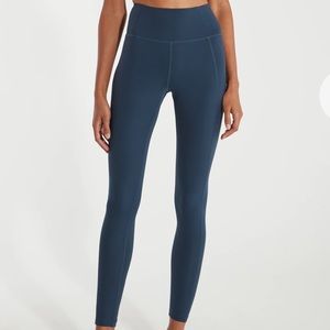 High Rise Full length Legging - Navy